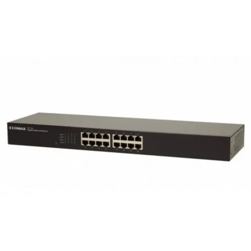 Коммутатор Edimax GS-1016 (1000 Base-TX (1000 мбит/с), Без SFP портов)