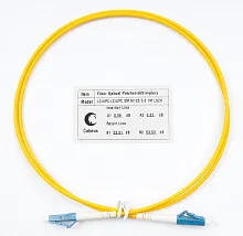 Патч-корд оптический simplex LC-LC 9/125 sm 1м LSZH Cabeus
