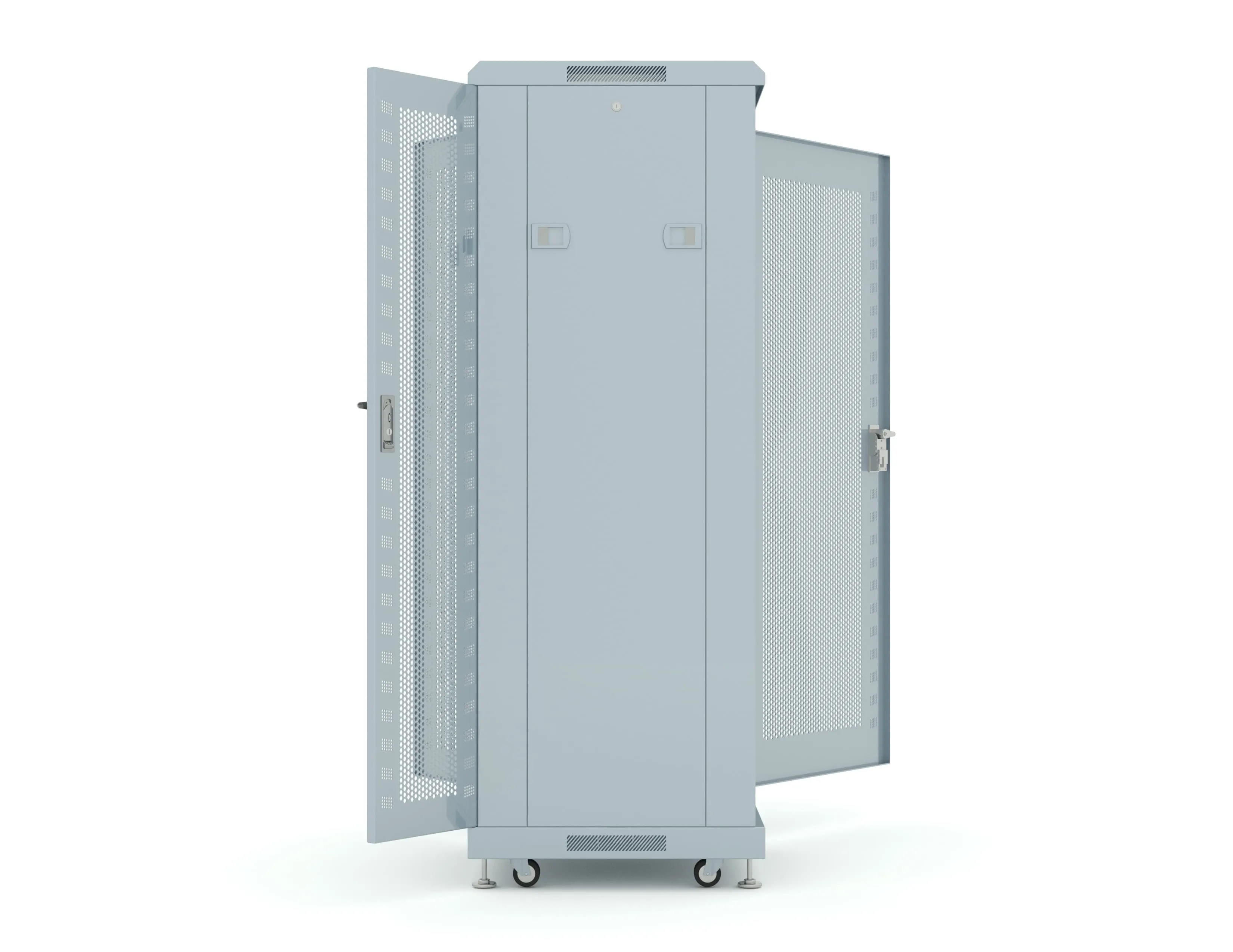 RUSRACK 32U 600х600, перф. дверь