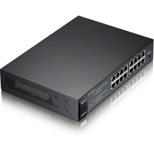 Коммутатор Zyxel ES1100-16P (100 Base-TX (100 мбит/с))