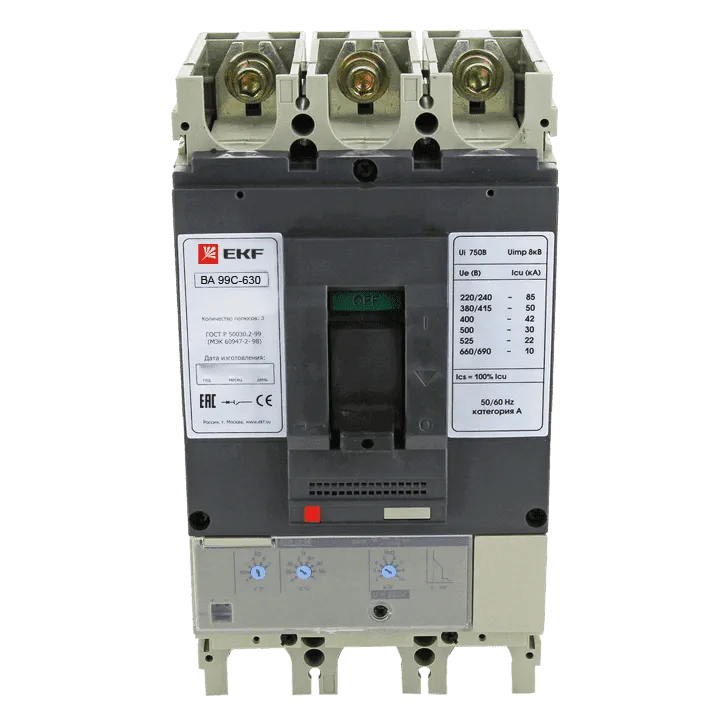 ВА-99C (Compact NS) 630/630А 3P 45кА EKF