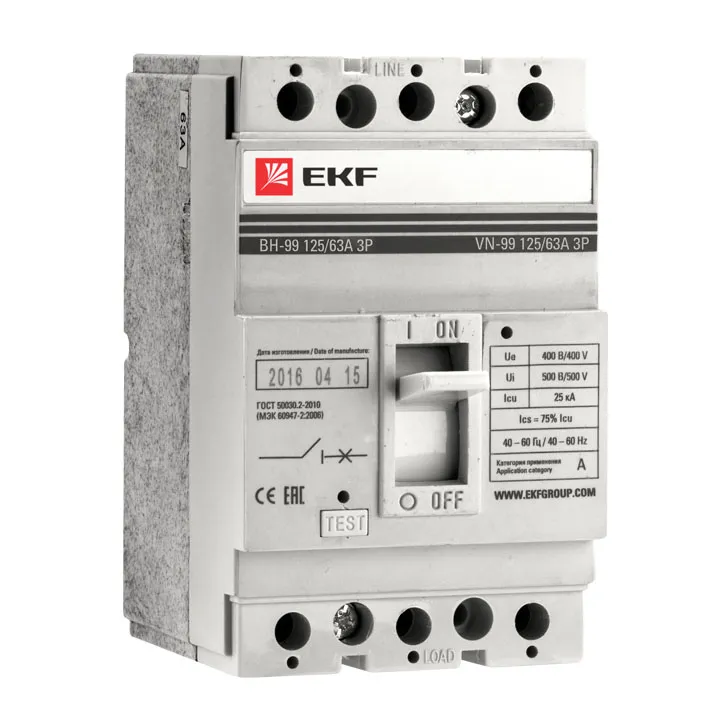 ВН-99 125/100А 3P EKF