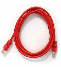 Патч-корд медный Gembird PP12-2M/R 19" кабель 5e  красный
