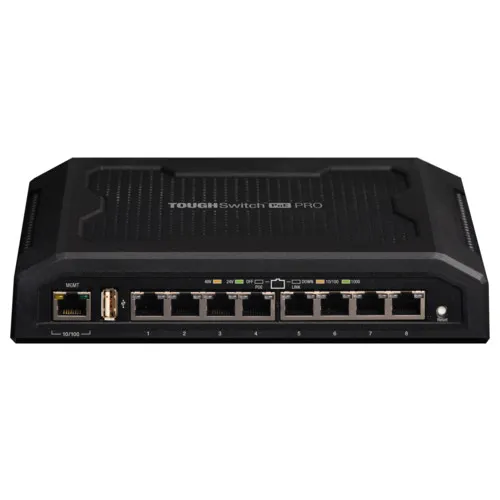 Коммутатор Ubiquiti  TS-8-PRO (1000 Base-TX (1000 мбит/с), Без SFP портов)