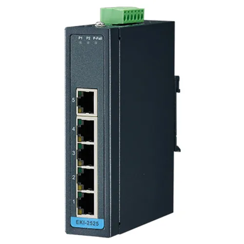 Коммутатор ADVANTECH EKI-2525-BE (100 Base-TX (100 мбит/с), Без SFP портов)