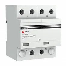 УЗИП Т1 Iimp 25kA (10/350μs) 2P EKF