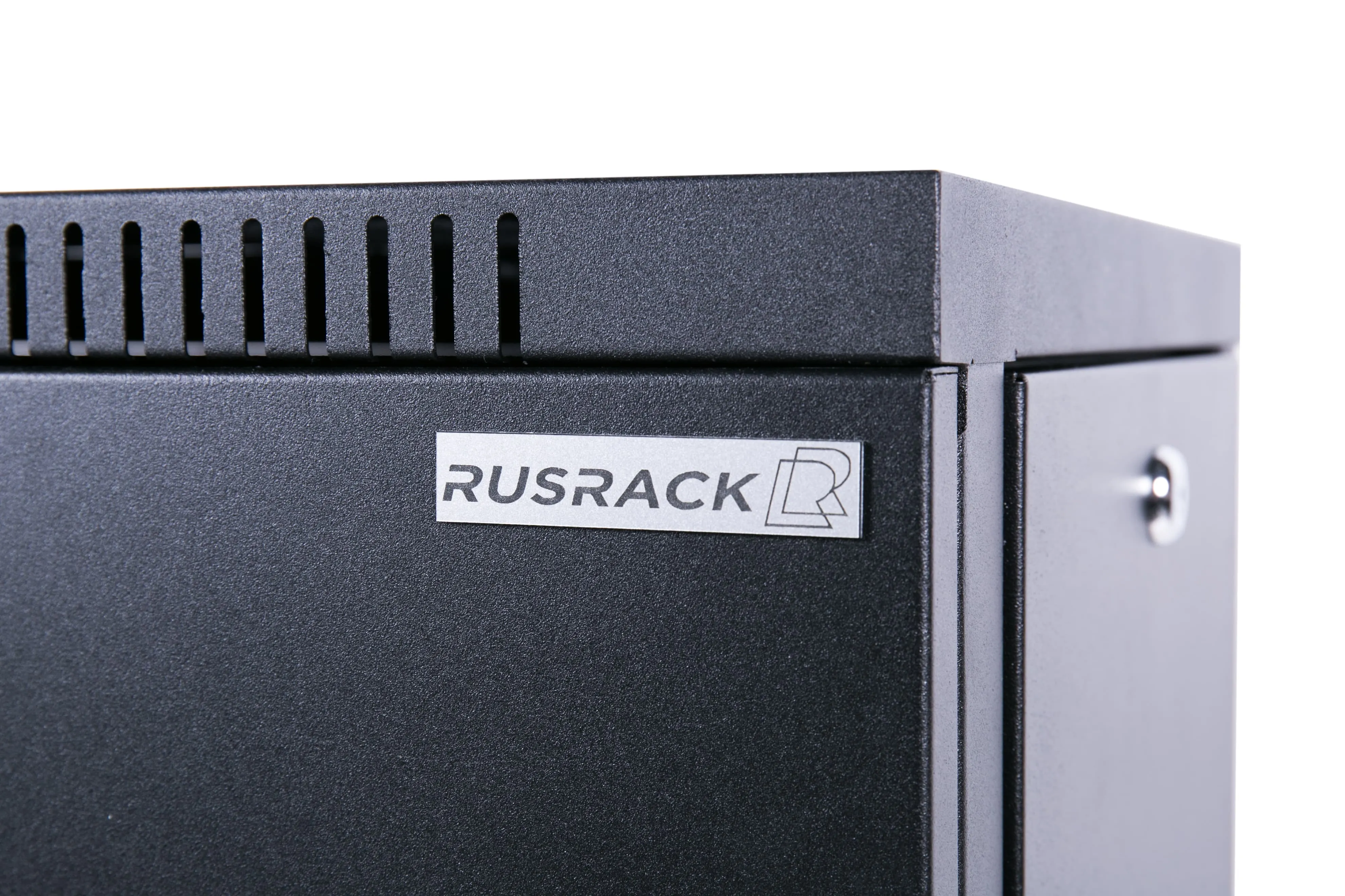 RUSRACK 6U 600х350, дверь металл, черный