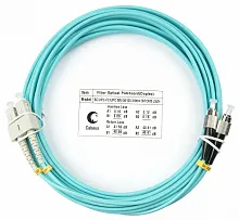 Патч-корд оптический duplex SC-FC 50/125 mm OM3 7м LSZH Cabeus