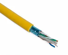 Витая пара Hyperline FUTP4-C5E-P26-IN-LSZH-YL-305 5e Желтый 305 м