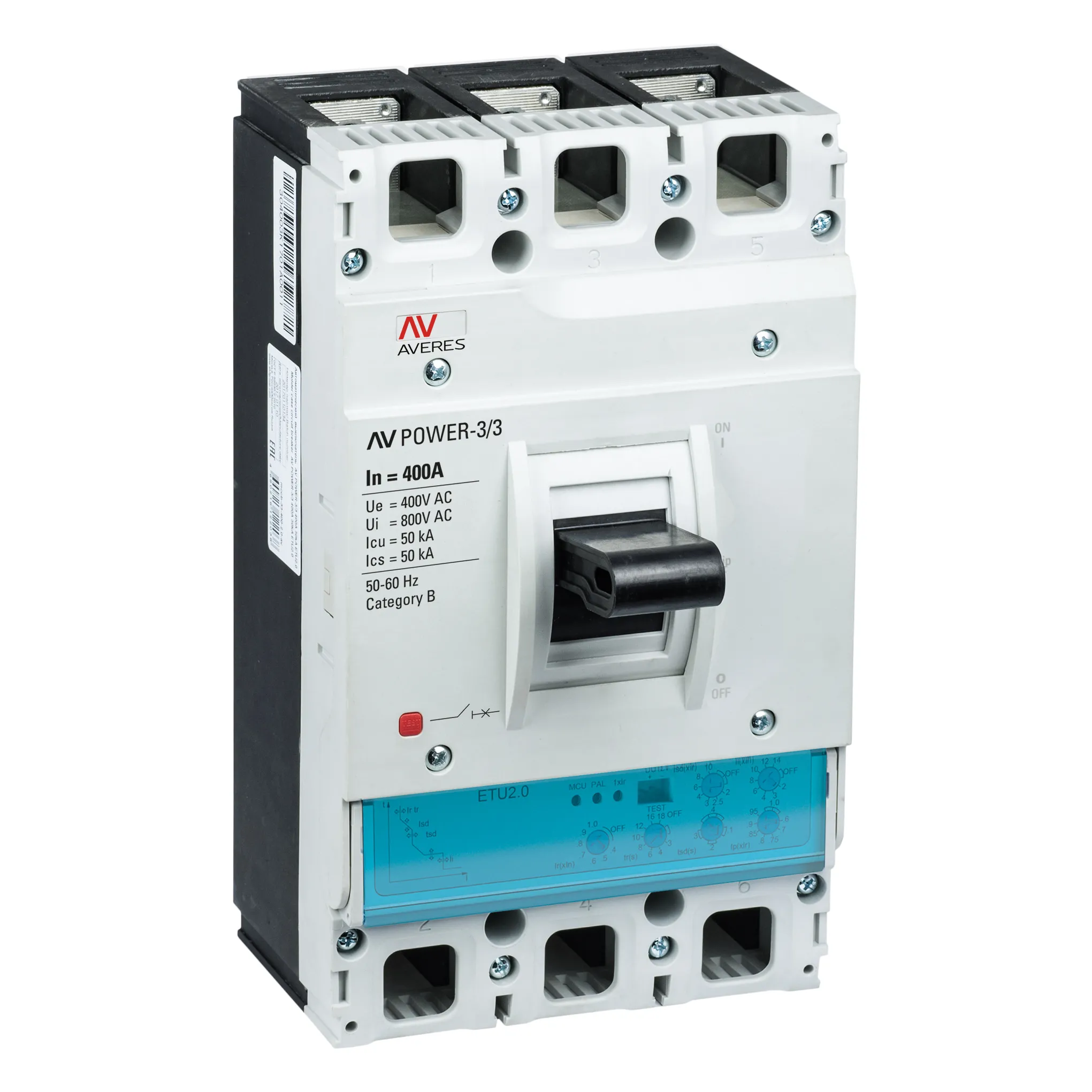AV POWER-3/3 400А 50kA ETU2.0