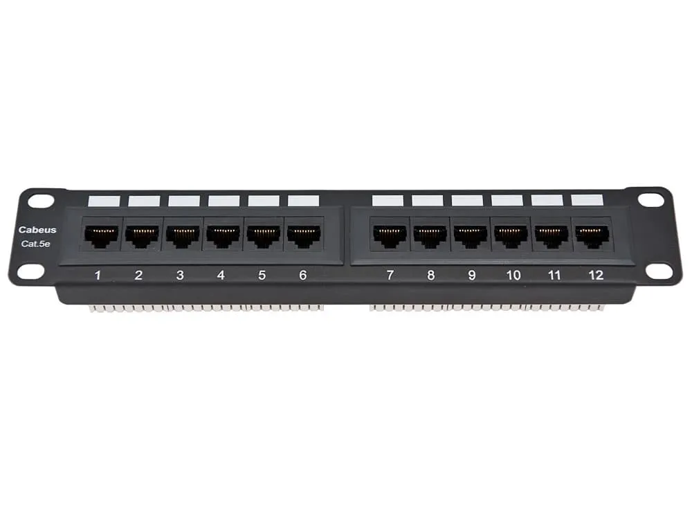 Cabeus PL-12-Cat.5e 10"-Dual IDC