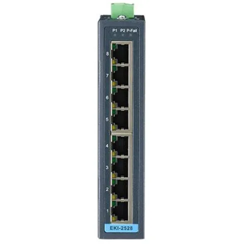 Коммутатор ADVANTECH EKI-2528I-BE (100 Base-TX (100 мбит/с), Без SFP портов)
