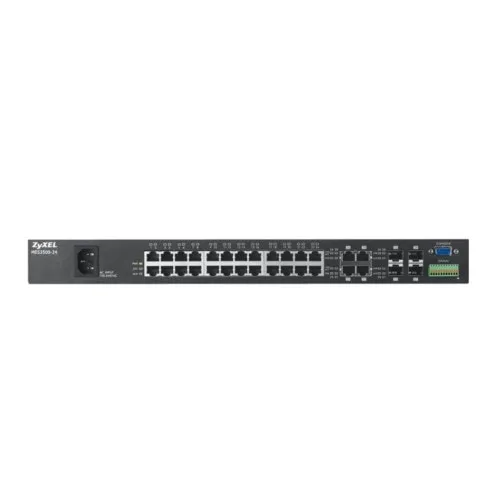 Коммутатор Zyxel MES3500-24-EU01V1F (100 Base-TX (100 мбит/с), 4 SFP порта)