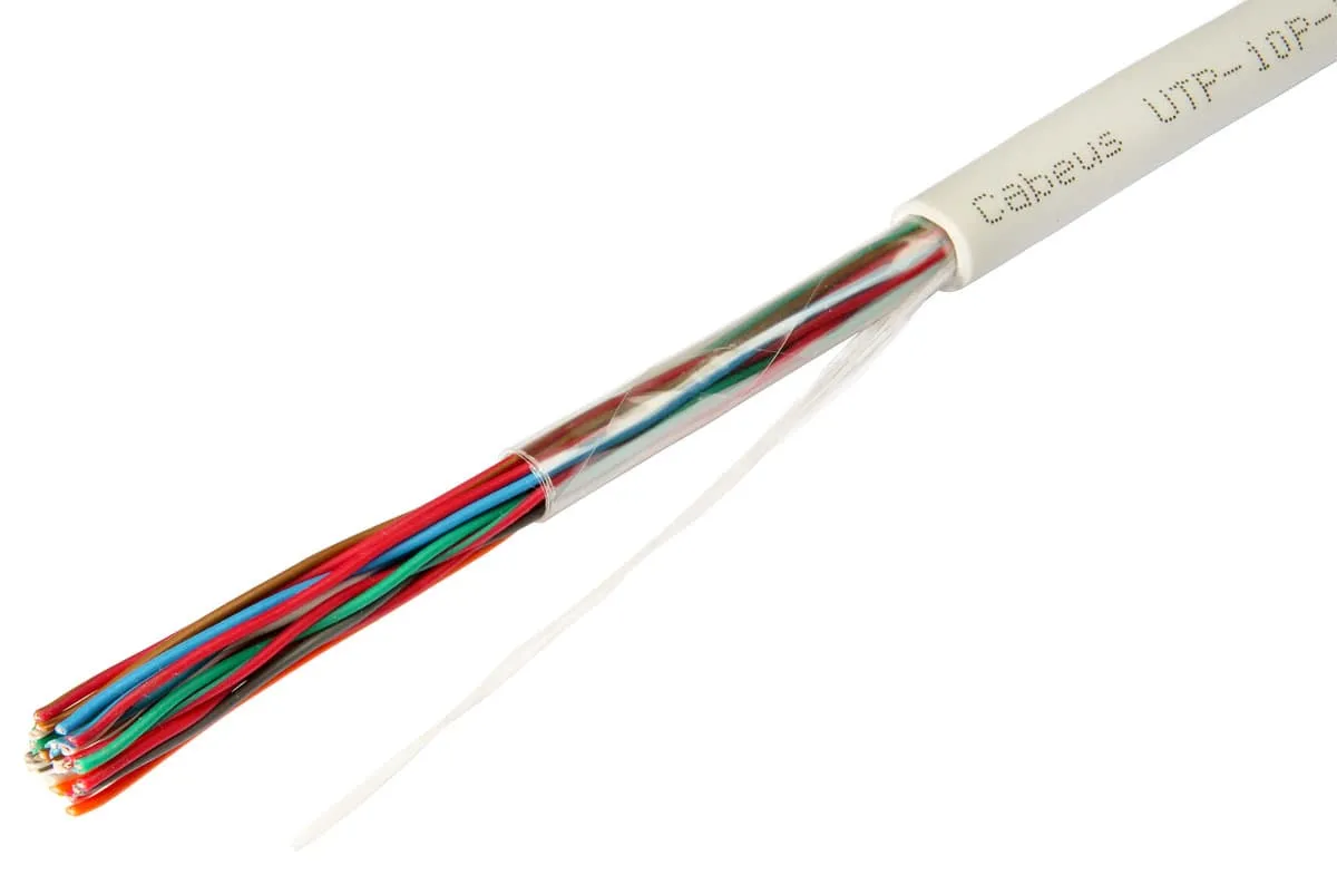 Cabeus UTP-10P-Cat.3-IN